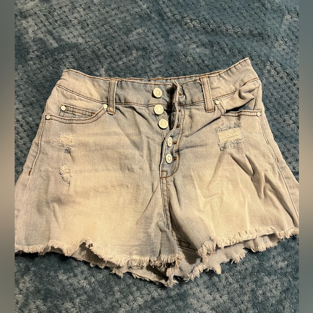 ⚡️ high waisted jean shorts
